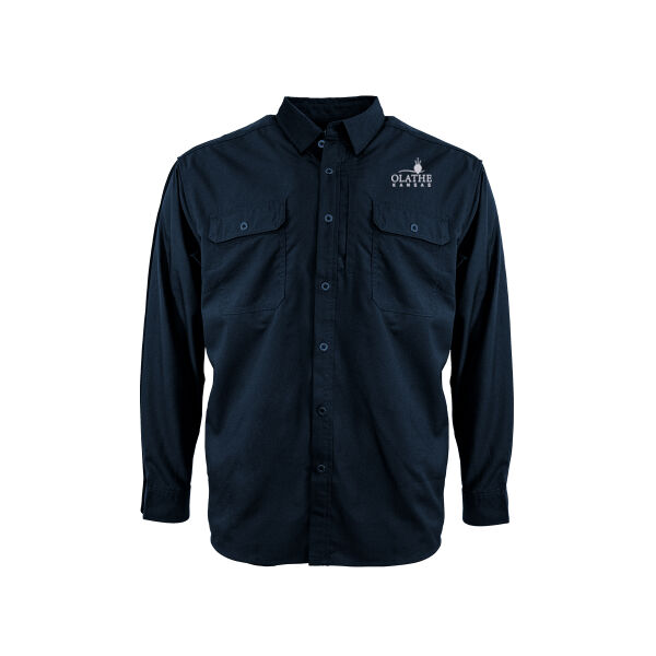 Work Horse Long Sleeve Work Shirt White Thumbnail